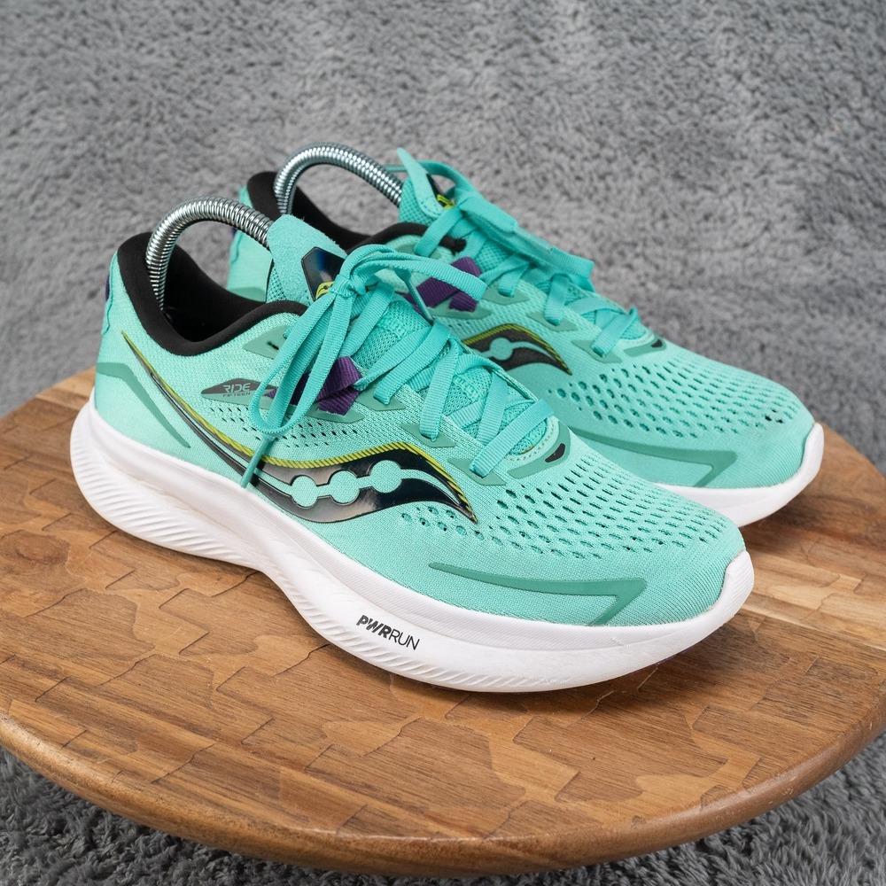 Saucony Ride 15 Cool Mint / Acid S10729-26 Women's Size 8 Running